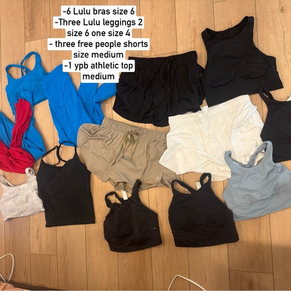 Lululemon/free people lot